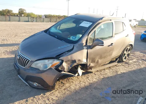 2014 Buick Encore Leather из США, поврежденный, VIN KL4CJCSB2EB751827